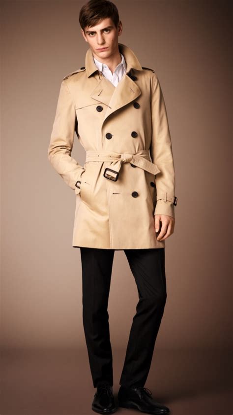 burberry classic trench coat mens|authentic Burberry trench coat.